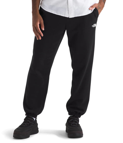 THE NORTH FACE Mens Core Sweatpant (Standard and Big Size) TNF Black/TNF White Small Regular