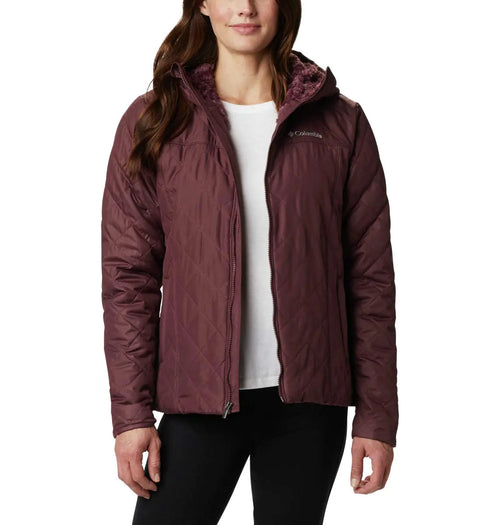 Columbia Womens Copper Crest Hooded Jacket Malbec Medium