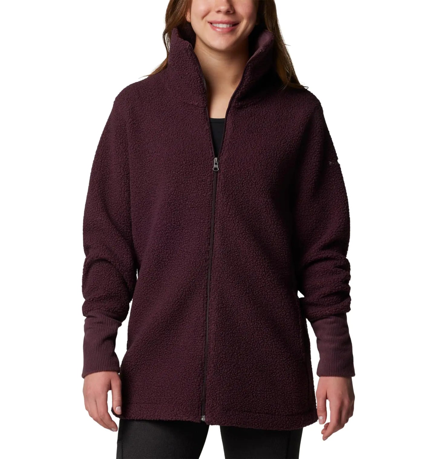 Columbia Womens Blue Point Creek Fleece Full Zip Moonvista XX-Large