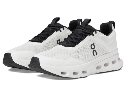 On Mens Cloudnova X Sneaker White/Black 12.5