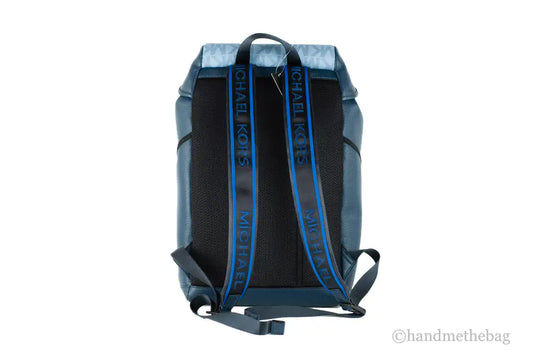 Michael Kors Cooper Sport Flap Chambray Large Backpack