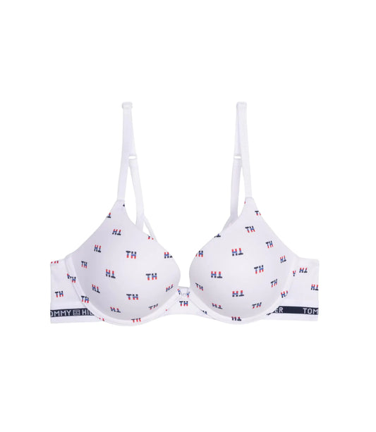 Tommy Hilfiger Strappy Push-Up Soft Bra 34A