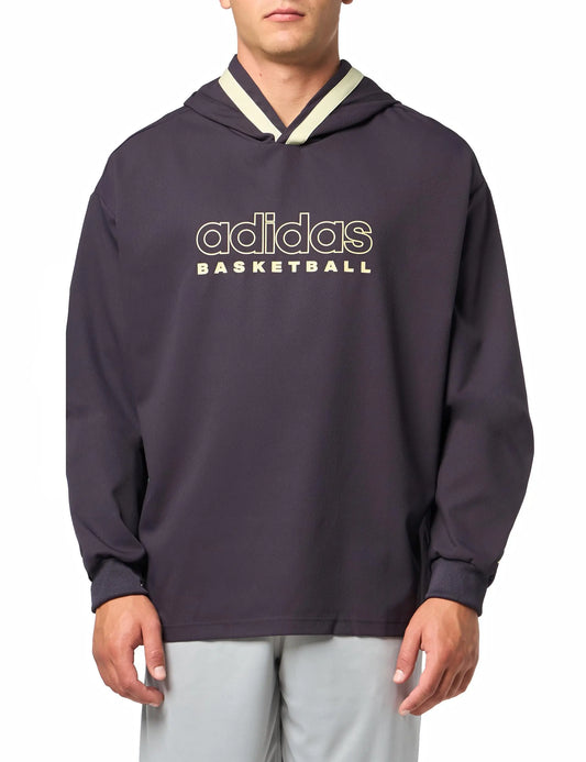 adidas Mens Select Hoodie Aurora Black Small