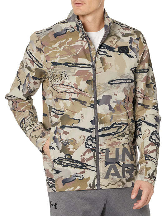 Under Armour Men's Stealth Camo Jacket - Barren/Black XXL
