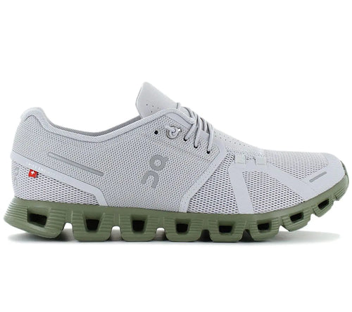 On Mens Cloud 5 Sneakers Glacier/Reseda 11