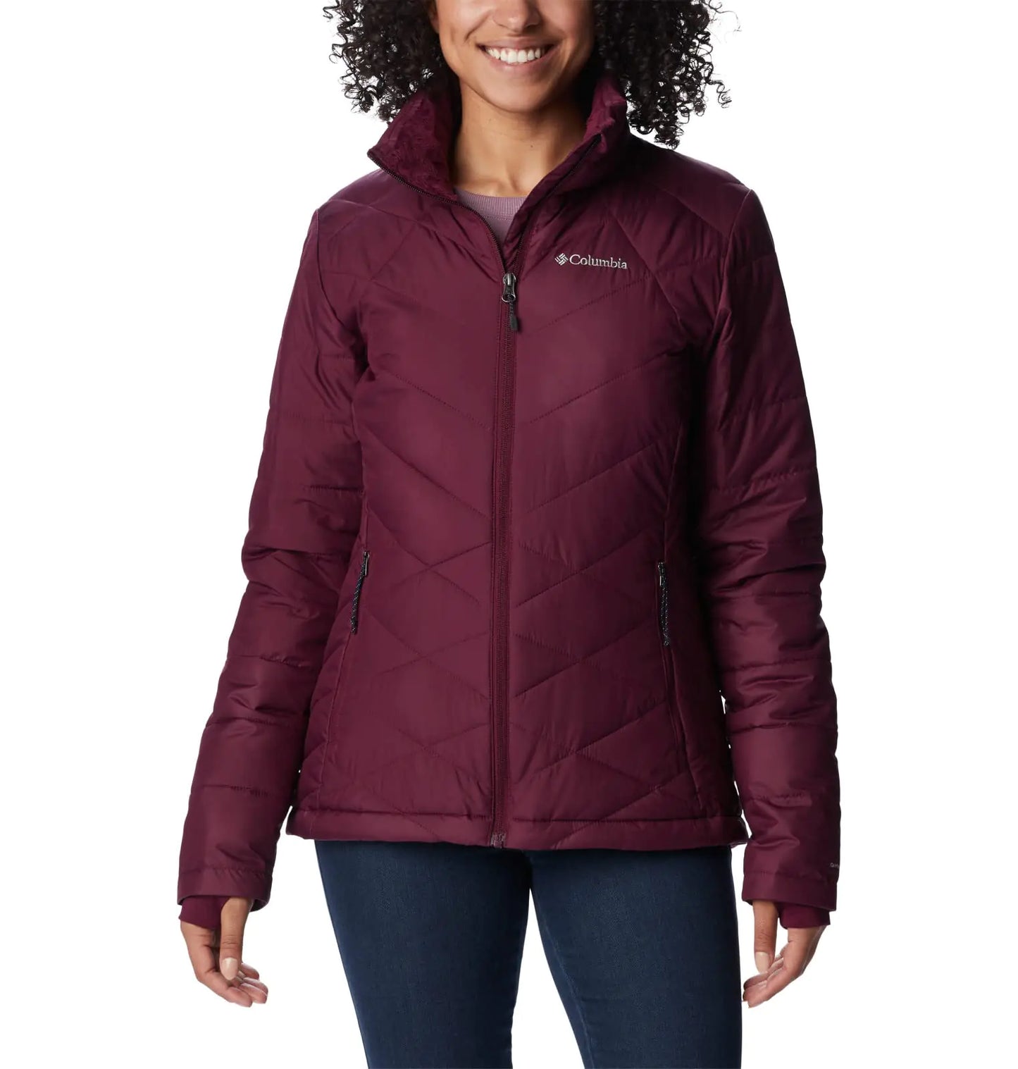 Columbia Womens Heavenly Jacket Marionberry Medium