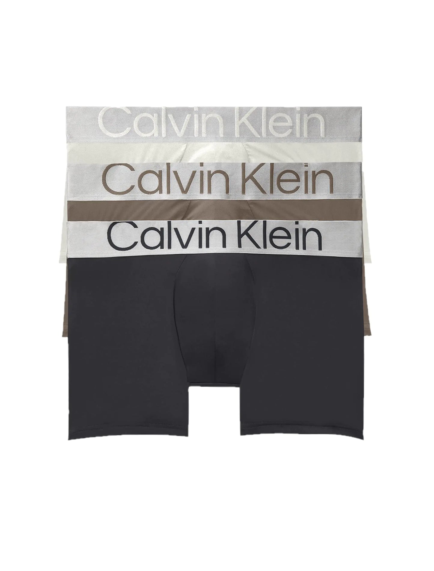 Calvin Klein Mens Reconsidered Steel Micro 3-Pack Low Rise Trunk