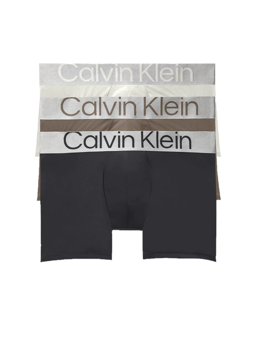 Calvin Klein Mens Reconsidered Steel Micro 3-Pack Low Rise Trunk