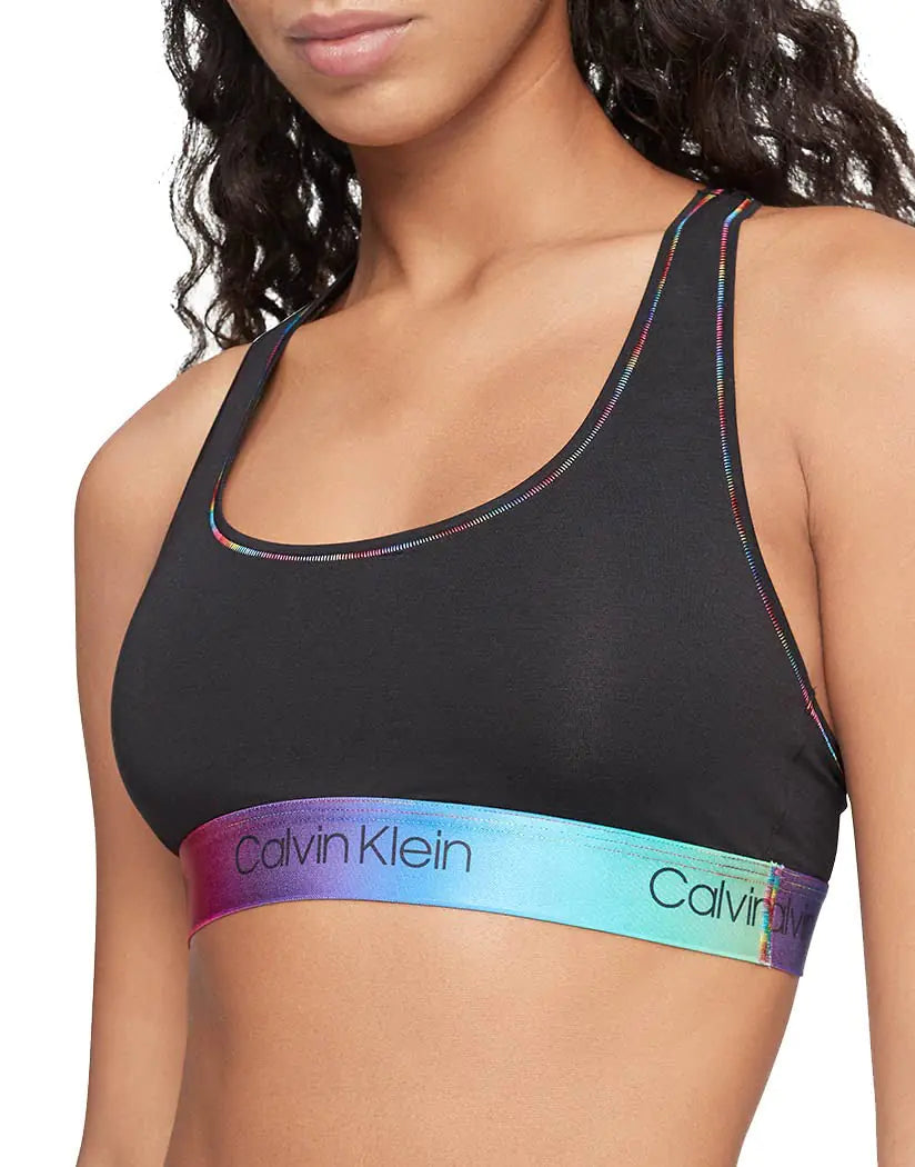 Calvin Klein Modern Cotton Bralette Bla Black