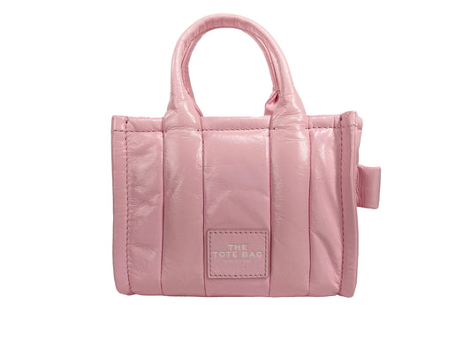 Marc Jacobs The Shiny Crinkle Micro Tote