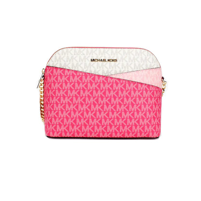Michael Kors Electric Pink X Cross Dome Crossbody