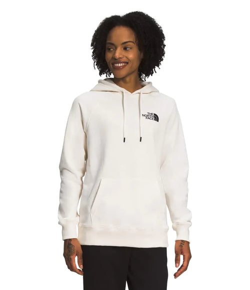The North Face Womens Box NSE Pullover Hoodie Gardenia White/Gardenia White X-Large