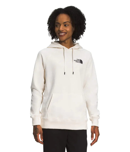 The North Face Womens Box NSE Pullover Hoodie Gardenia White/Gardenia White X-Large