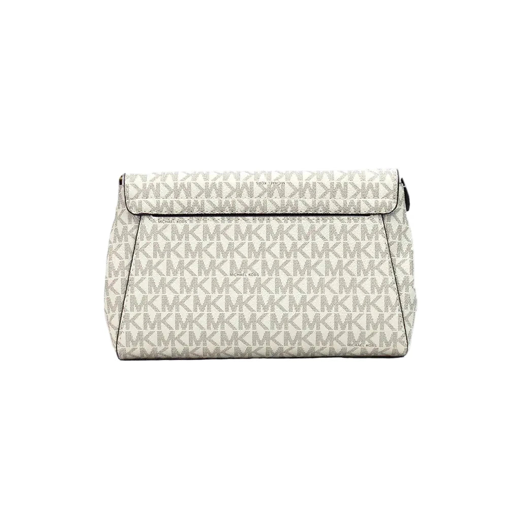 Michael Kors Jet Set Medium Vanilla Convertible Pouchette Bag