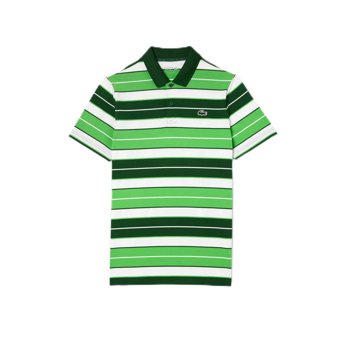 Lacoste Mens Short Sleeve Regular Fit Golf Polo Sorrel/Flour-Green S