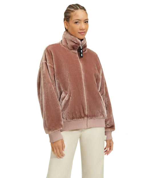 UGG Womens Laken Coat Cliff L