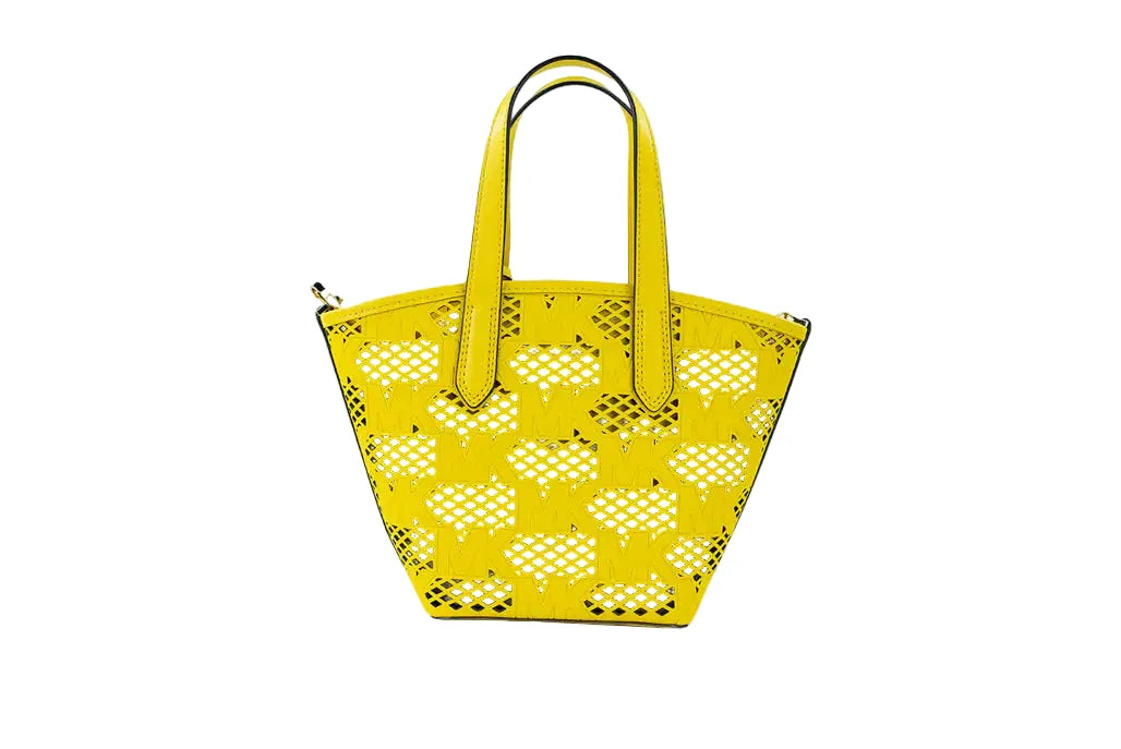 Michael Kors Kimber Small Daffodil Vegan 2-in-1 Zip Tote