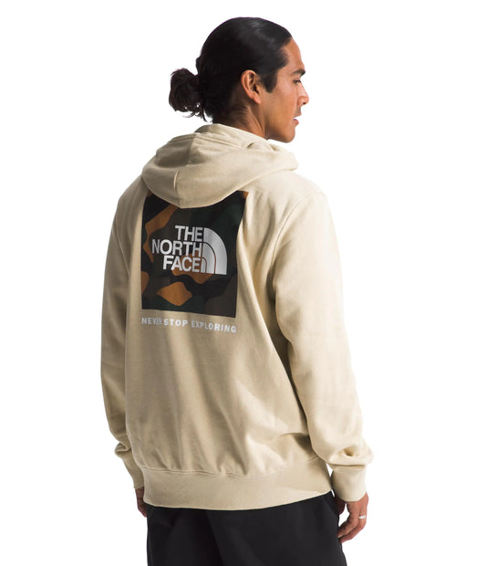 THE NORTH FACE Mens Box NSE Pullover Hoodie (Standard and Big Size) Gravel/Multi-color XX-Large
