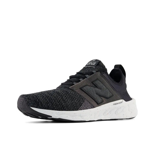 New Balance Mens Fresh Foam X Cruz Artisan V3 Running Shoe Black/Phantom/Magnet 12 Wide